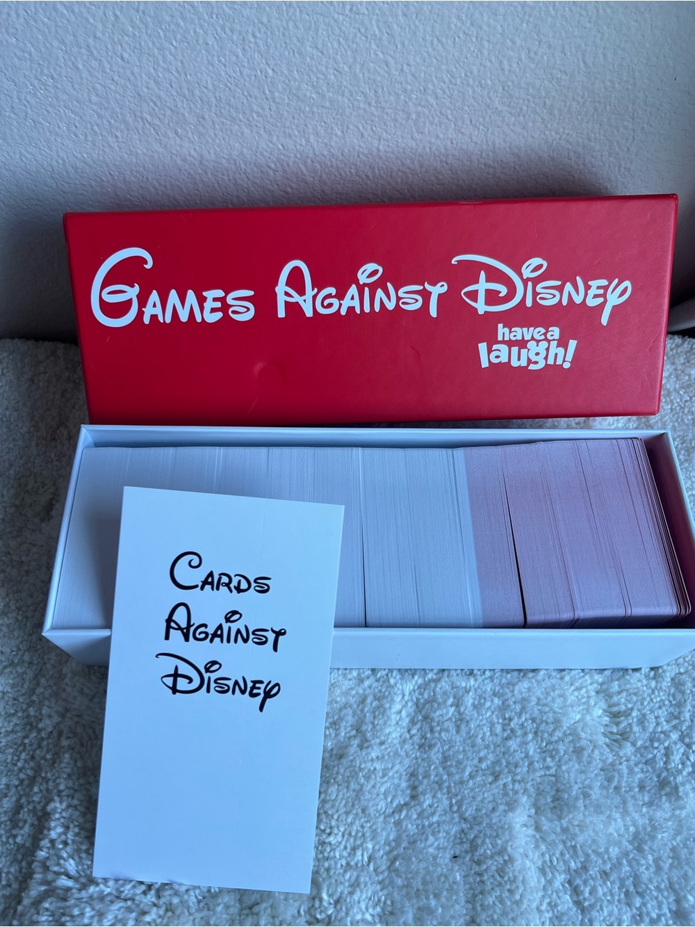 Cards Against Disney Card Party Game - New